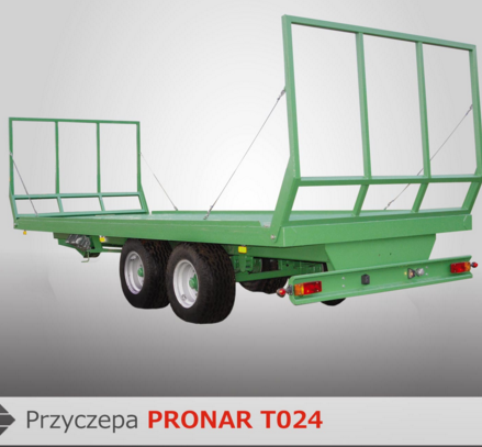 PRONAR Przyczepa  MODEL T024 13t