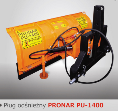 PRONAR Pług odśnieżny MODEL PU-1400