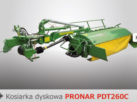 PRONAR Kosiarka dyskowa  PDT260C