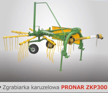 PRONAR Zgrabiarka karuzelowa ZKP300