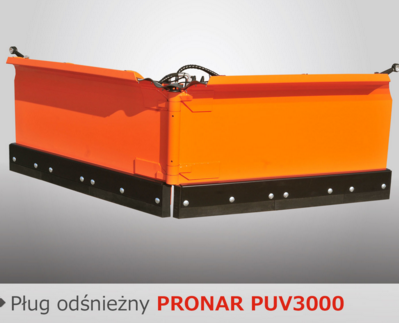 PRONAR Pługi odśnieżne MODEL PUV-3000 i PUV-3300