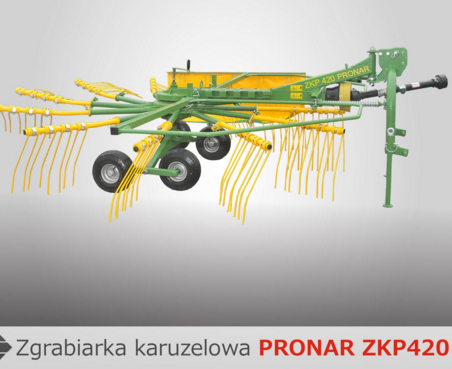 PRONAR Zgrabiarka karuzelowa ZKP420