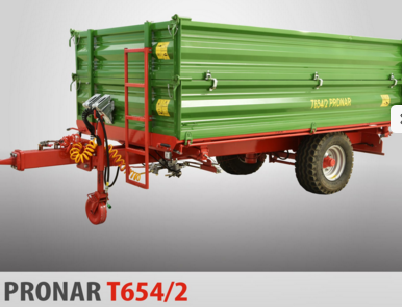 PRONAR Przyczepa MODEL T654/2 6,1t