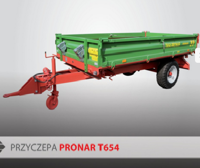 PRONAR Przyczepa MODEL T654 4,3t