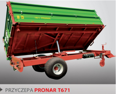 PRONAR Przyczepa MODEL T671 7,4t