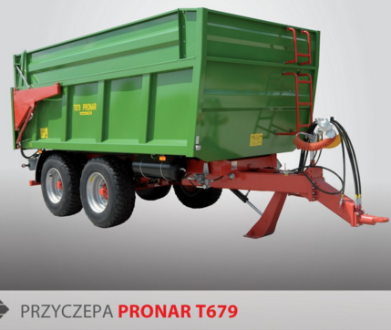 PRONAR Przyczepa  MODEL T679 16t