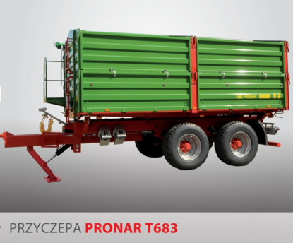 PRONAR Przyczepa MODEL T683 20t