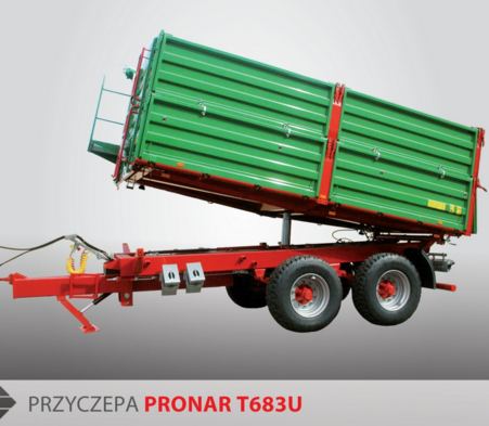 PRONAR Przyczepa MODEL T683U 20t