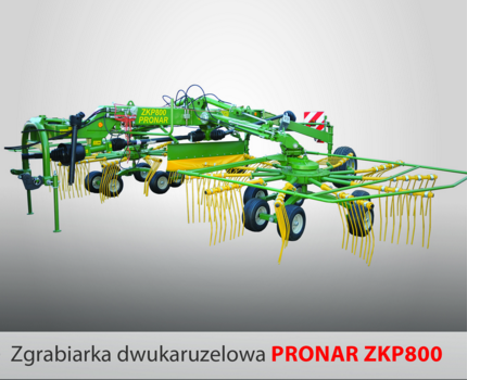 PRONAR Zgrabiarka dwukaruzelowa ZKP800