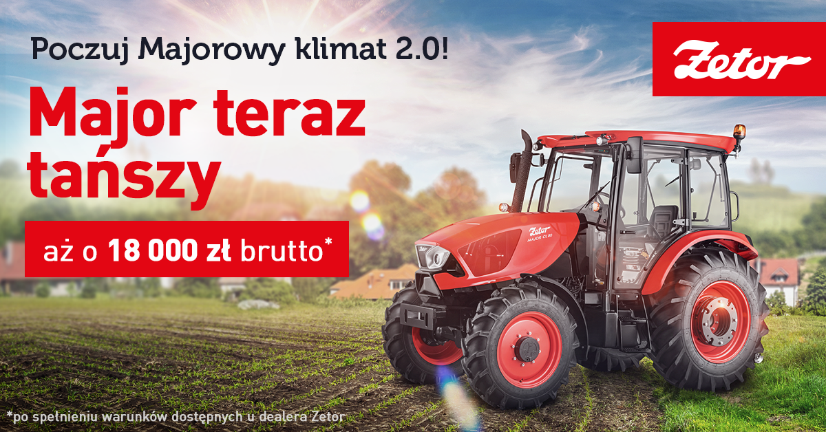 MAJOR TERAZ TAŃSZY O 18.000 ZŁ