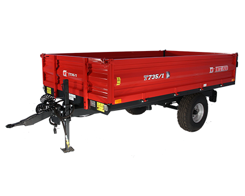 METAL-FACH Przyczepa rolnicza T735A 2,5t