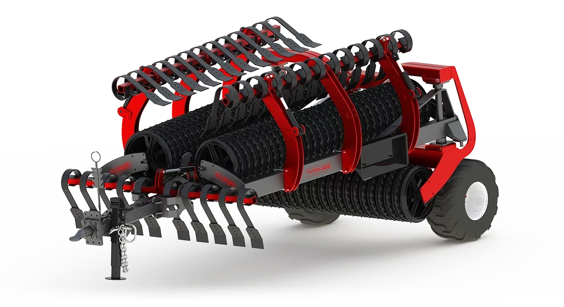 TYTAN – WAŁ UPRAWOWY SKŁADANY HYDRAULICZNIE
