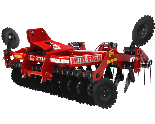 METAL-FACHAgregat uprawowo-siewny talerzowy MODEL U740 3,0m