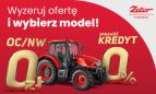Wyzeruj ofertę i sięgnij po finansowanie na nowy ciągnik marki ZETOR objęty promocją 0%