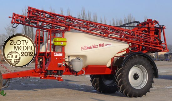 BURY Opryskiwacze zaczepiane polowe PELIKAN MAX 3000 3600 4200 5200 6000
