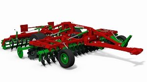 AGRO-MASZ Brona talerzowa półzawieszana MODEL BTP50, BTP60