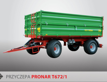 PRONAR Przyczepa MODEL T672/1 13,5t