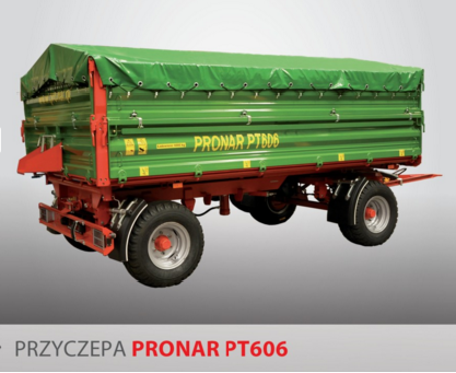 PRONAR Przyczepa MODEL PT606 9,5t