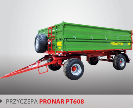 PRONAR Przyczepa MODEL PT608 11,6t