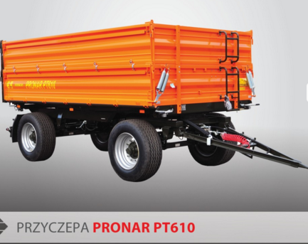 PRONAR Przyczepa MODEL PT610 14,2t
