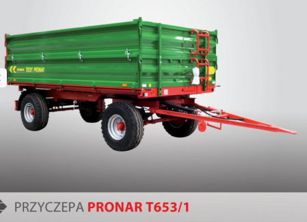 PRONAR Przyczepa MODEL T653/1 5t