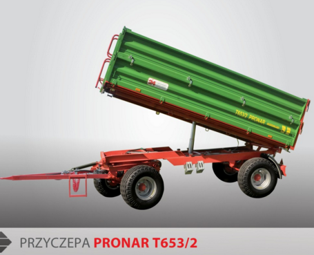 PRONAR Przyczepa MODEL T653/2 8,1t