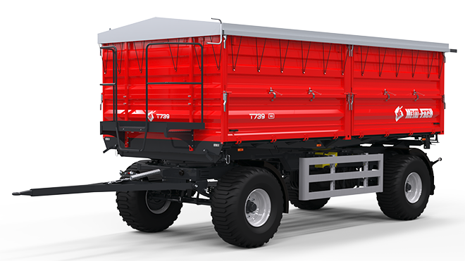 PRZYCZEPA METAL-FACH 14TON W ATRAKCYJNEJ CENIE 81 000zl netto