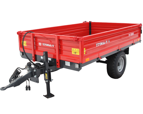 METAL-FACH PRZYCZEPA ROLNICZA T736A 1,5T