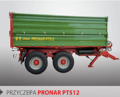 PRONAR Przyczepa   TANDEM paletowa MODEL PT512 16,2t