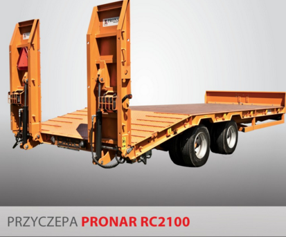 PRONAR Przyczepa  MODEL RC2100 19t