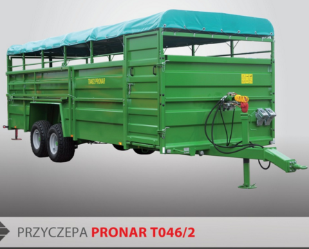 PRONAR Przyczepa  MODEL T046/2 12t