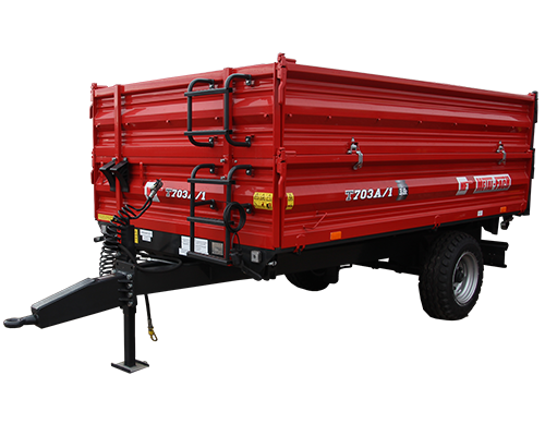 METAL-FACH Przyczepa rolnicza T703A 3,8t