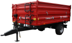 METAL-FACH Przyczepa rolnicza T703A 3,8t
