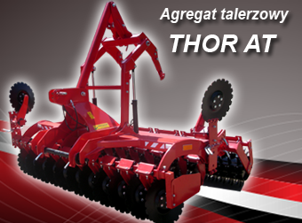 AGRO-FACTORY Agregat Talerzowy MODEL THOR AT Szerokość 2,7-4,0m
